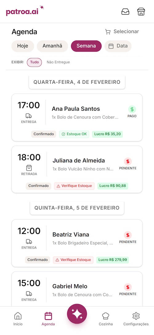 Gestão de Pedidos